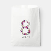 März 8 Internationaler Frauentag Geschenktütchen (Vorderseite)