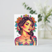 März 8. Internationaler Frauentag Postkarte (Stehend Vorderseite)