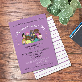 März 8 Veranstaltung - Einladung der Frauen zum In