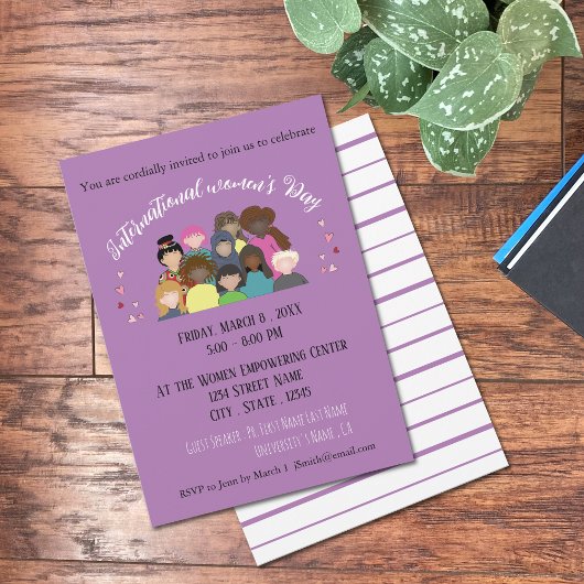 März 8 Veranstaltung - Einladung der Frauen zum In