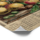 März ab "Zwölf Monate Obst" Poster (Ecke)