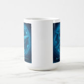 März Aquamarine - Wal & Ocean Gem Kaffeetasse (Mittel)