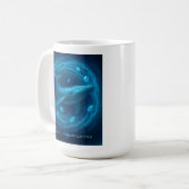 März Aquamarine - Wal & Ocean Gem Kaffeetasse (Vorderseite Links)