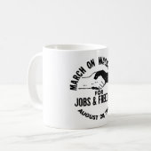 März auf Washington 1963 Kaffeetasse (Vorderseite Links)