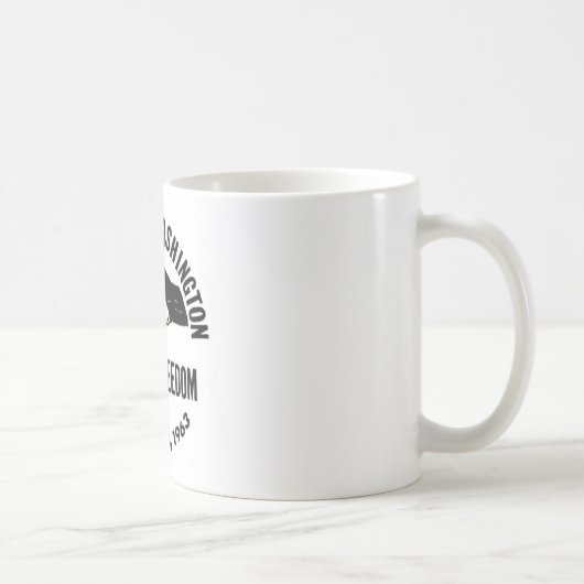 März auf Washington 1963 Kaffeetasse (Rechts)