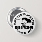 März auf Washington Button (Vorne & Hinten)
