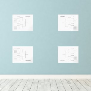 März Basketball Quadrantenhalterung transparent Bilderwand Sets