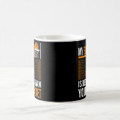 März Basketball Turnier Meine Schlange ist besser  Kaffeetasse (Mittel)