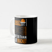 März Basketball Turnier Meine Schlange ist besser Kaffeetasse (Vorderseite Links)