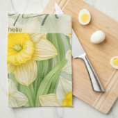 März Birth Blume Geschirrtuch (Viertel Falte)