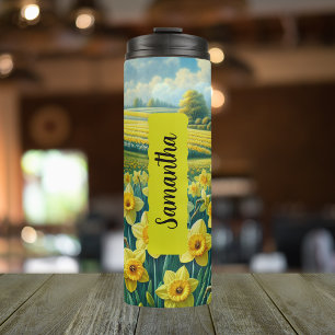 März Birth Blume Tumbler 16oz Insulated Thermosbecher