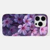März Birth Blume_Violet iPhone case v0.2 (Rückseite (Horizontal))