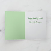 März Birthday Card Dankeskarte (Innenseite)