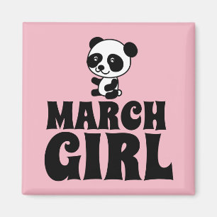 MÄRZ BIRTHDAY GIRL MAGNET