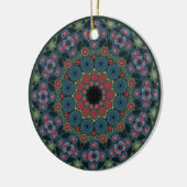 März Birthstone Bloodstone Mandala Ornament (Links)