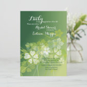 März blüht Brautparty-Einladung Einladung (Stehend Vorderseite)