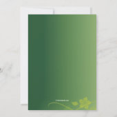 März blüht Brautparty-Einladung Einladung (Rückseite)