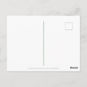 März Blume Jonquil Daffodil Extravagant Postkarte (Rückseite)