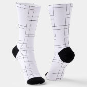März-Bracket-Basketball-Turnier Glückspilz Socken (Gewinkelt)