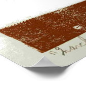 März Brown May Fly Poster (Ecke)