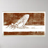 März Brown May Fly Poster (Vorne)