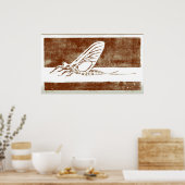 März Brown May Fly Poster (Küche)