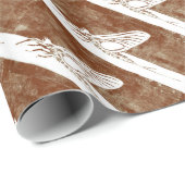 "März Brown Natural" Geschenkpapier (Rolleneckpunkt)