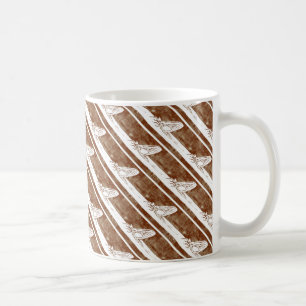 "März Brown Natural" geteerte Nassforelle Tasse