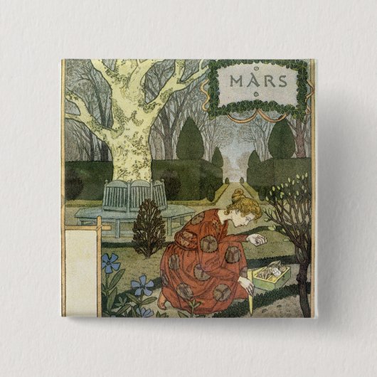 März Button (Vorderseite)