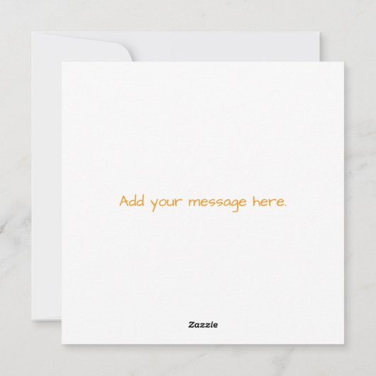 März Daffodil Feiertagskarte (Rückseite)