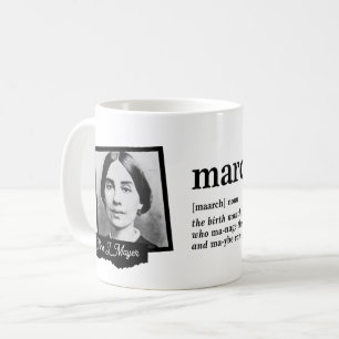 März-Definition Kaffeetasse
