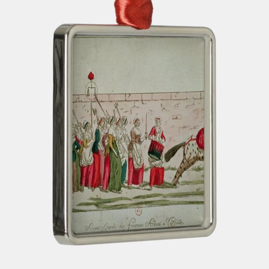 März der Frauen auf Versailles Ornament Aus Metall (Rechts)