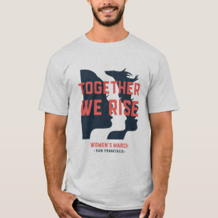 März der Frauen SF - Gemeinsam wachsen wir T-Shirt