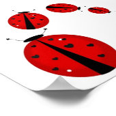 März der Ladybugs Poster (Ecke)