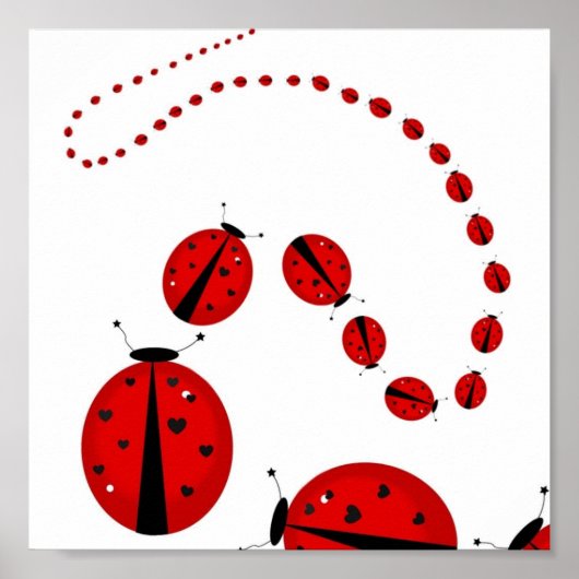 März der Ladybugs Poster (Vorne)