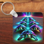 März der Neontürme Schlüsselanhänger (Vorderseite)