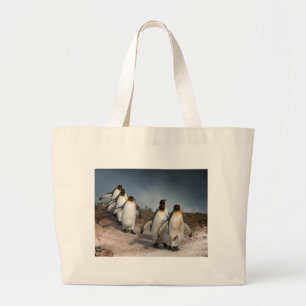 März der Penguins Jumbo Stoffbeutel