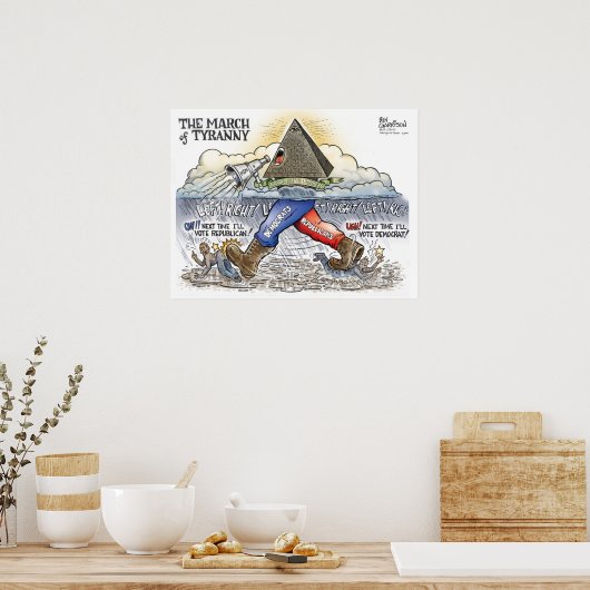 März des Tyranny Poster (Küche)