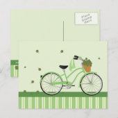 März Fahrrad Postkarte (Vorne/Hinten)