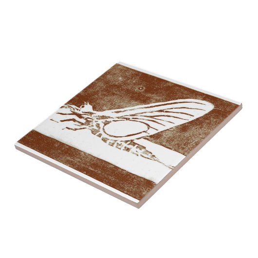 März-Fliegenfliege Fliese (Seite)