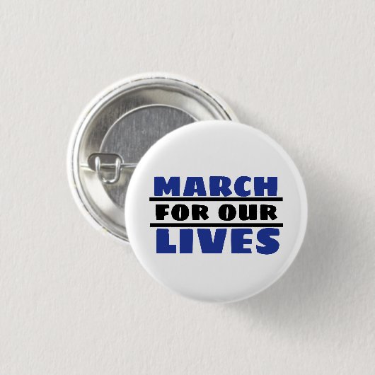 MÄRZ für unsere LEBEN Button (Vorne & Hinten)