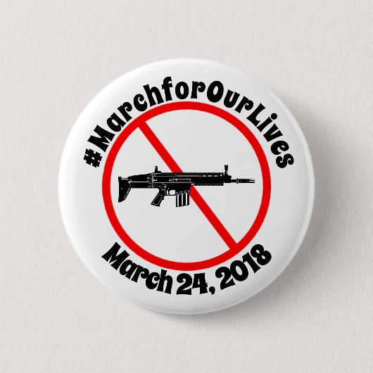 März für unseren Leben-am 24. März 2018 Button (Vorderseite)