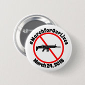 März für unseren Leben-am 24. März 2018 Button (Vorne & Hinten)