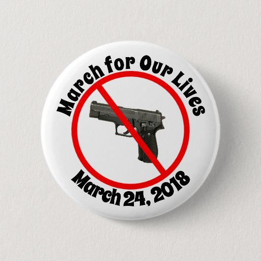 März für unseren Leben-am 24. März 2018 Button (Vorderseite)