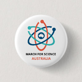 März für Wissenschaft - Australien - Button