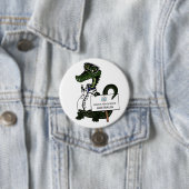 März für Wissenschaft Australien - Krokodil - Button (Beispiel)