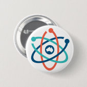 März für Wissenschaft - Australien (nur Logo) Button (Vorne & Hinten)