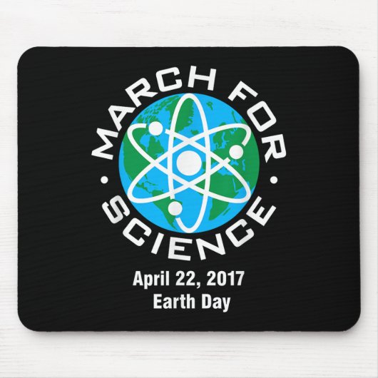März für Wissenschaft und Erde Tag 2017 Mousepad (Vorne)