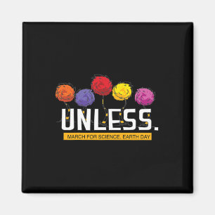 März für Wissenschaft und Erde Tag Magnet