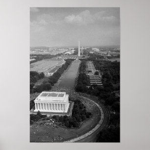 März für Zivile Rechte in Washington - 1963 Poster